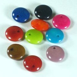 Tagua Perle Sequin 11x4mm