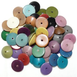 Tagua Perle Chapeau chinois