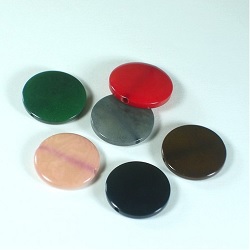 Tagua Perle Pastille 23mm