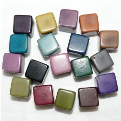 Tagua Perle Cube 15mm