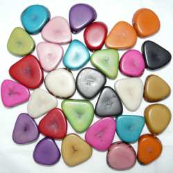 Tagua Perle Triangle Fin